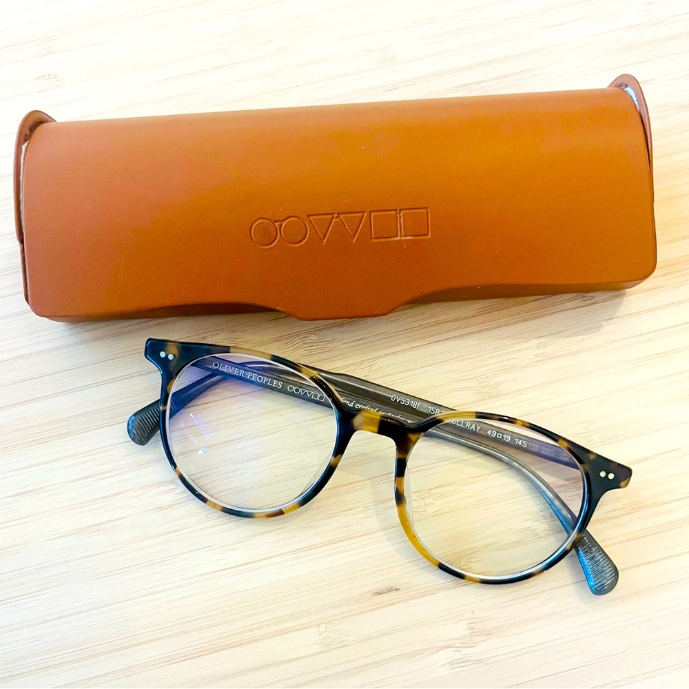 Oliver Peoples Delray OV5318U 1405 Tortoise Brown Eyeglasses Frames 49-19 145